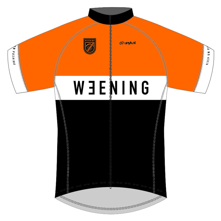 Koerstrui korte mouw oranje